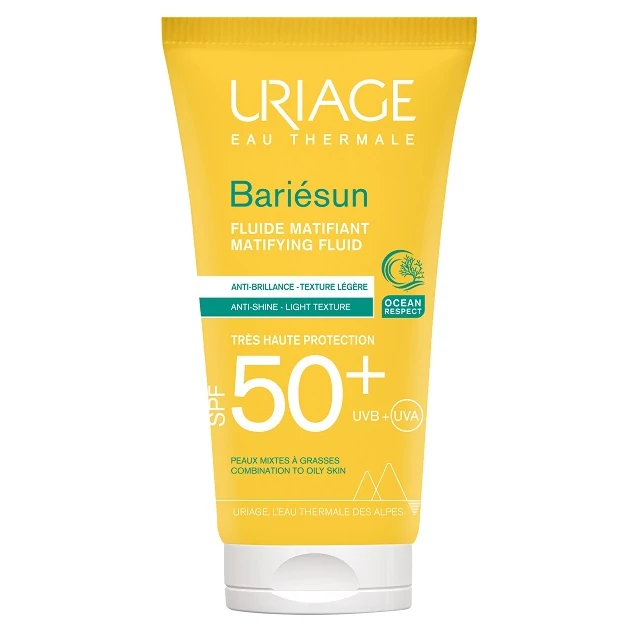 Uriage BARIÉSUN MAT arckrém SPF50+ zsíros bőrre 50ml