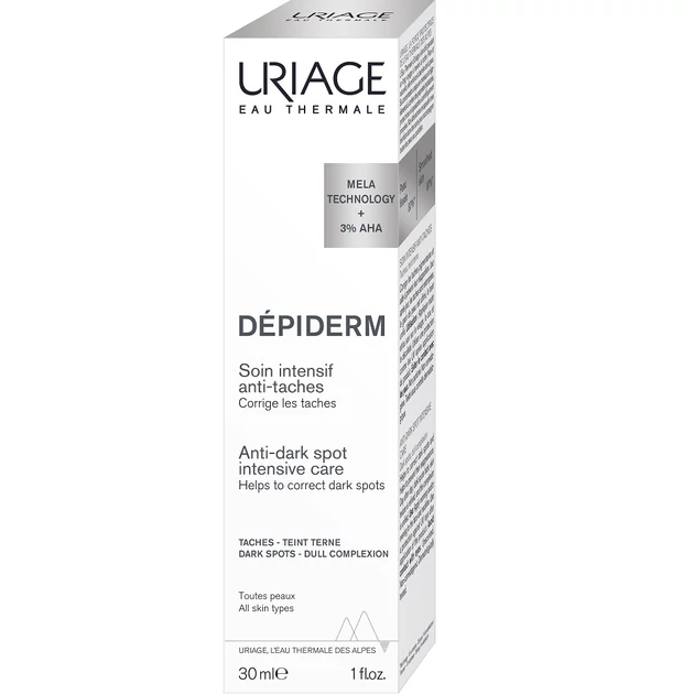 Uriage DEPIDERM Barna foltok elleni intenzív krém 30ml