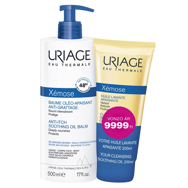 Uriage XÉMOSE Balzsam + Olajtusfürdő csomag