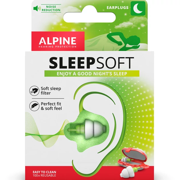 Alpine SleepSoft Füldugó alváshoz,tanuláshoz