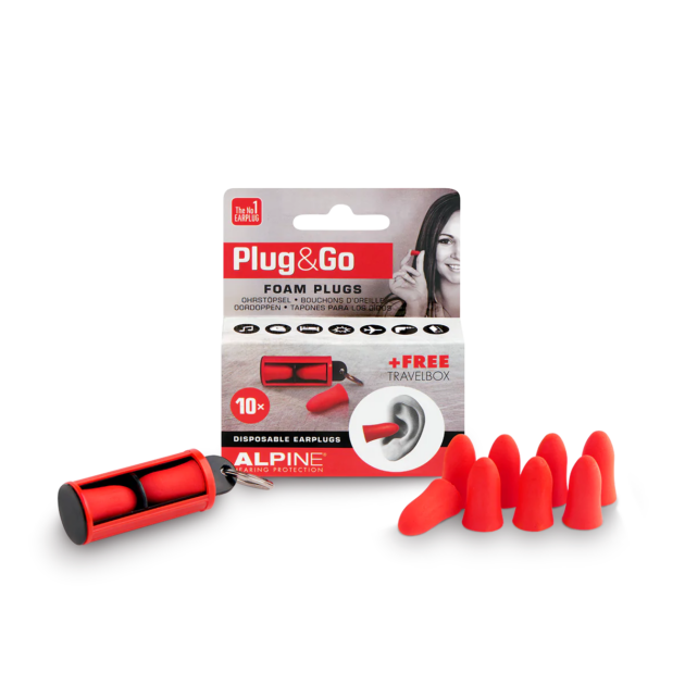Alpine Plug&amp;Go Általános füldugó kulcstartós tárolóval