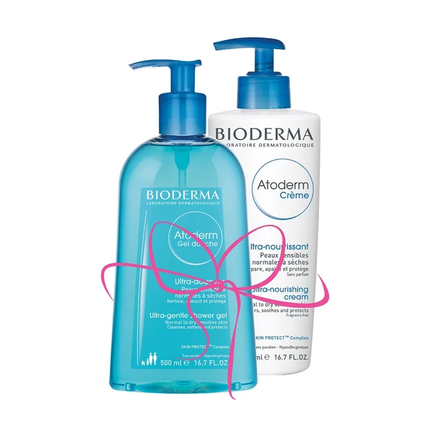 Bioderma Atoderm Kényeztető csomag száraz bőrre