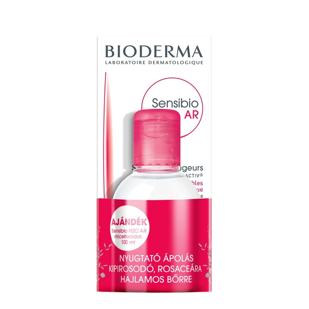 Bioderma Sensibio AR arckrém + H2O AR micellás oldat