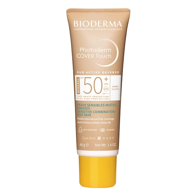 Bioderma Photoderm COVER Touch MINERAL SPF50+ golden (arany) 40g