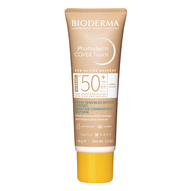 Bioderma Photoderm COVER Touch MINERAL SPF50+ golden (arany) 40g