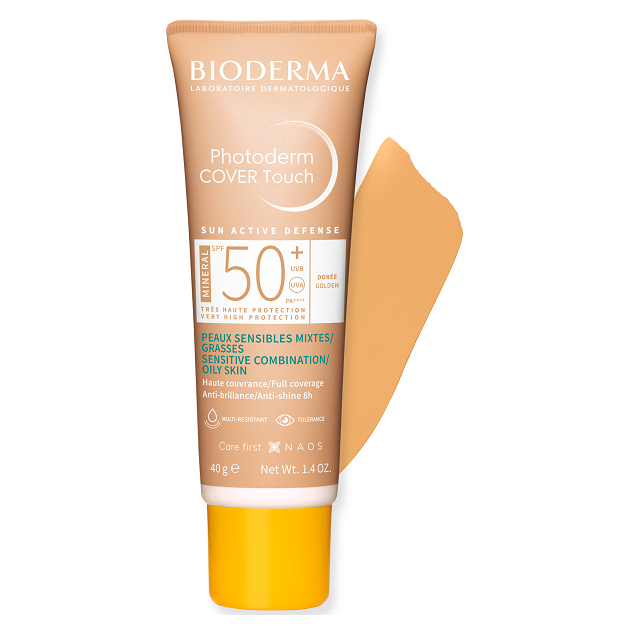 Bioderma Photoderm COVER Touch MINERAL SPF50+ golden (arany) 40g